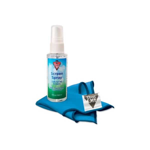 Falcon Safety DustOff Computer Cleaning Kit, 50mL Spray/Microfiber